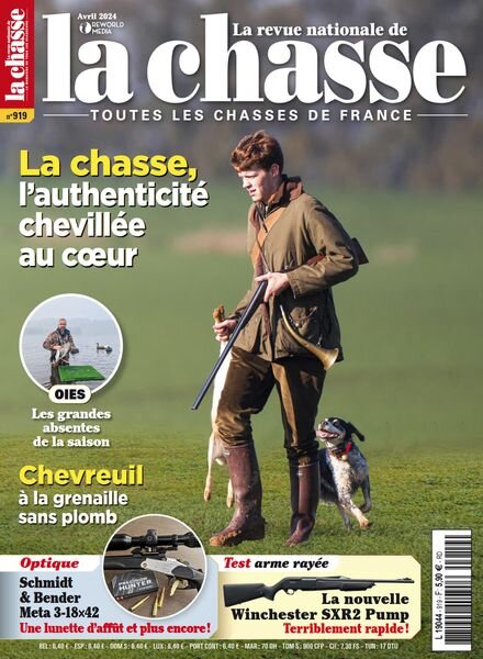 La Revue nationale de La chasse – Avril 2024 Cover