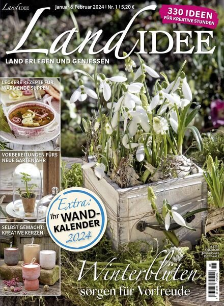 LandIDEE Magazin – Januar-Februar 2024 Cover