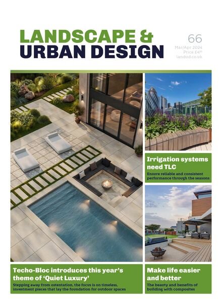 Landscape & Urban Design – March-April 2024 Cover