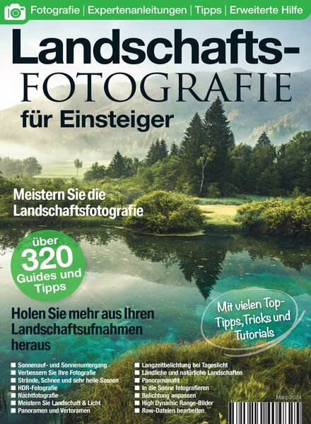 Landschaftsfotografie fur Einsteiger – Marz 2024 Cover