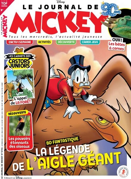 Le Journal de Mickey – 28 Fevrier 2024 Cover