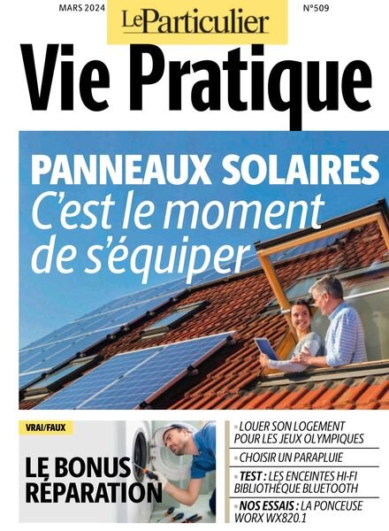 Le Particulier Vie Pratique – Mars 2024 Cover