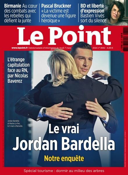 Le Point – 7 Mars 2024 Cover