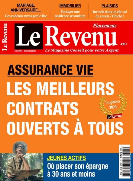 Le Revenu Placements – Avril 2024 Cover