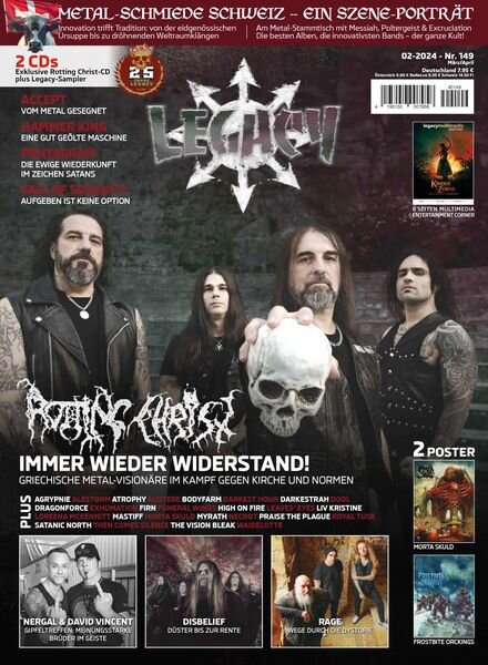 Legacy – Marz-April 2024 Cover