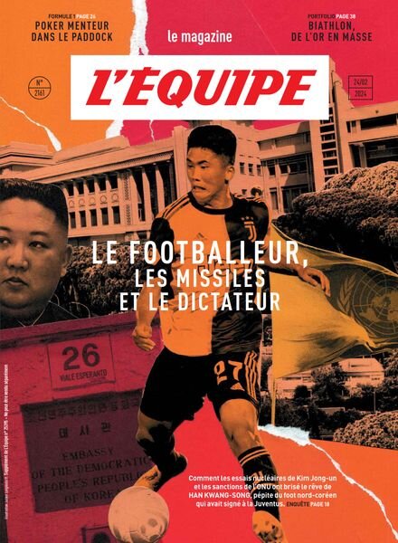 L’Equipe Magazine – 24 Fevrier 2024 Cover