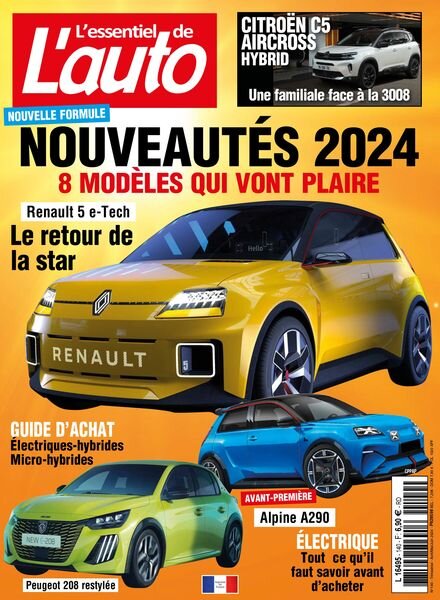 L’Essentiel de l’Auto – Avril-Mai-Juin 2024 Cover