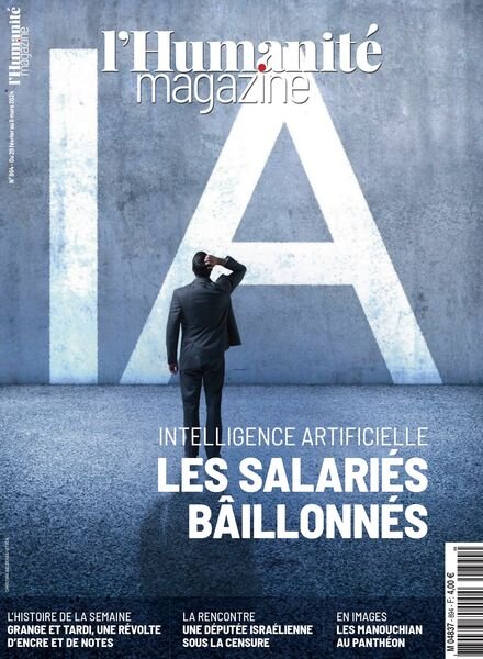 L’Humanite Magazine – 29 Fevrier 2024 Cover