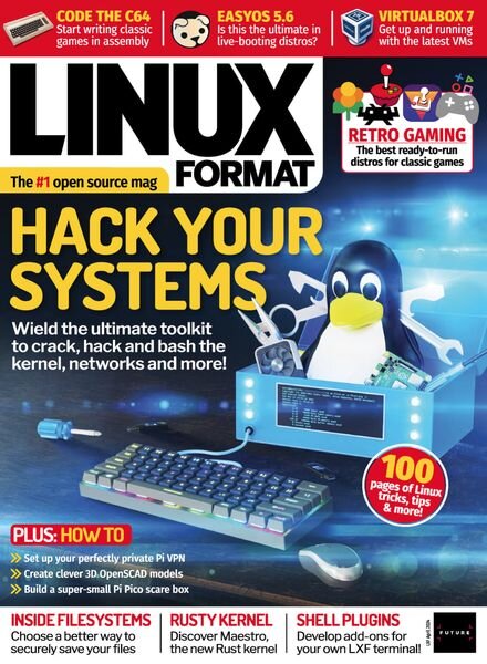 Linux Format UK – April 2024 Cover
