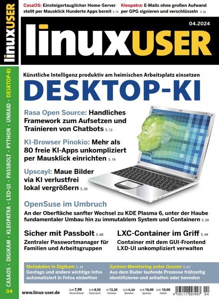 LinuxUser – April 2024 Cover