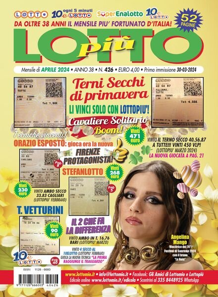 Lottopiu – Aprile 2024 Cover
