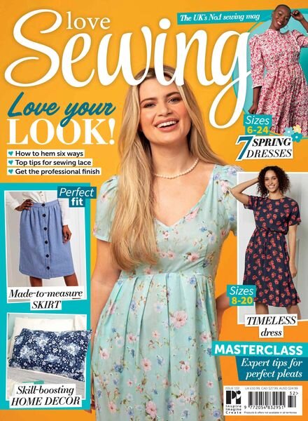 Love Sewing – Issue 132 – March 2024 Cover