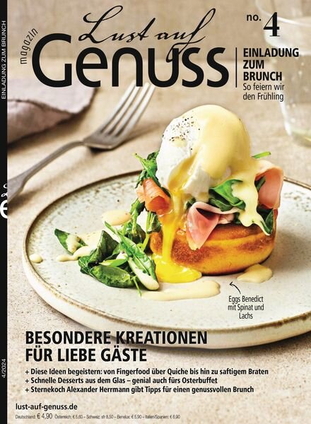 Lust auf Genuss – April 2024 Cover