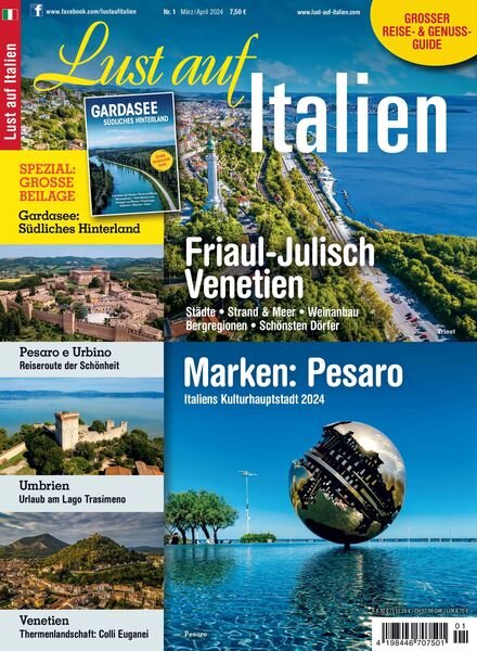 Lust auf Italien – Marz-April 2024 Cover