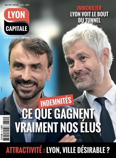 Lyon Capitale – Mars 2024 Cover
