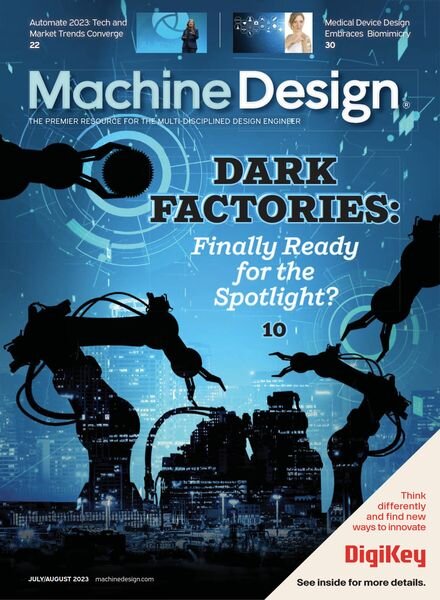 Machine Design – July-August 2023 Cover