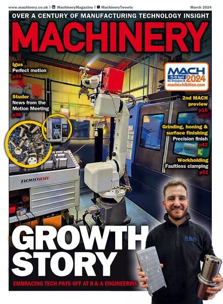 Machinery – March 2024 Cover
