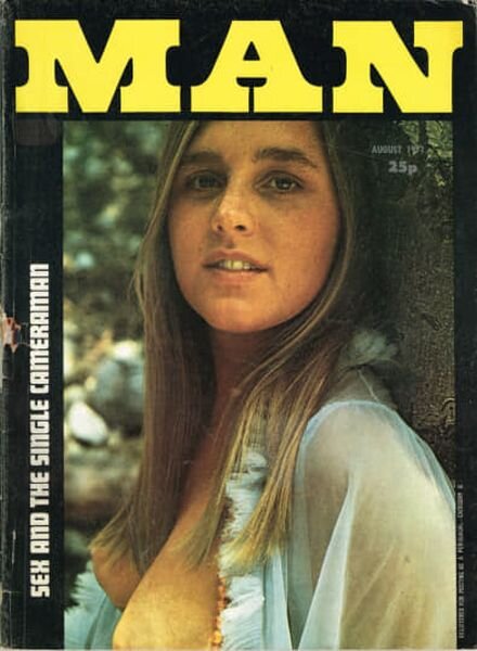 Man – August 1971 Cover
