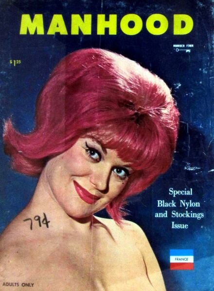 Manhood – Volume 1 Number 4 1963 Cover