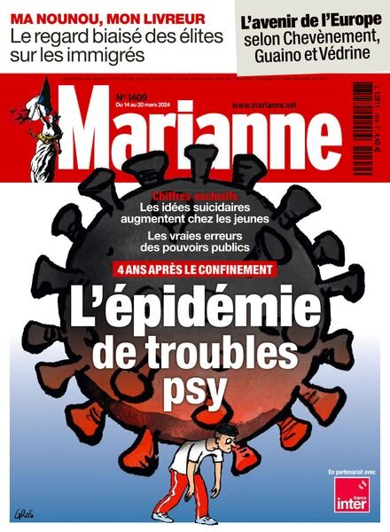 Marianne – 14 Mars 2024 Cover