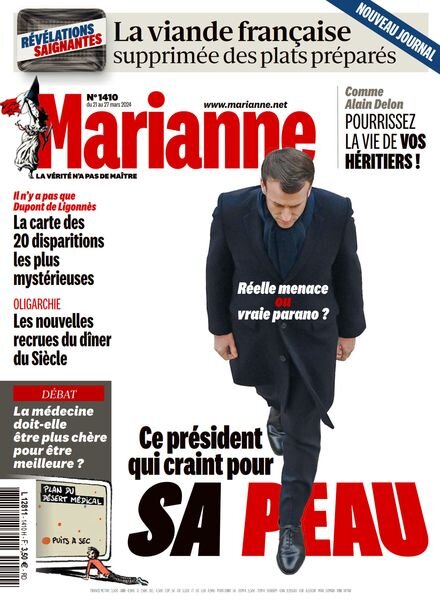 Marianne – 21 Mars 2024 Cover