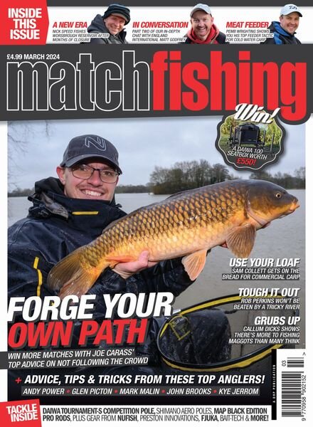 Match Fishing – March 2024 Cover