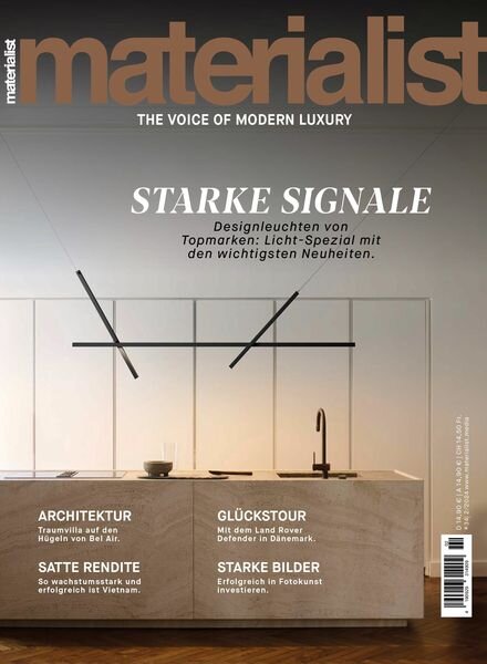 Materialist – Marz 2024 Cover