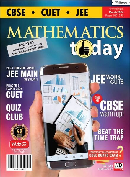 Mathematics Today – March 2024 Cover