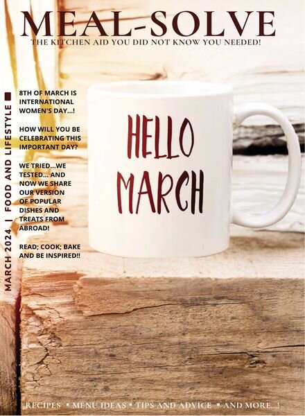 Meal-Solve – March 2024 Cover