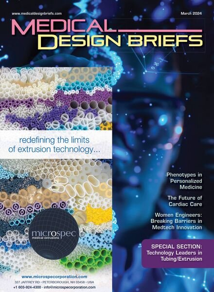 Medical Design Briefs – March 2024 Cover