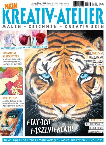Mein Kreativ-Atelier – Februar 2024 Cover
