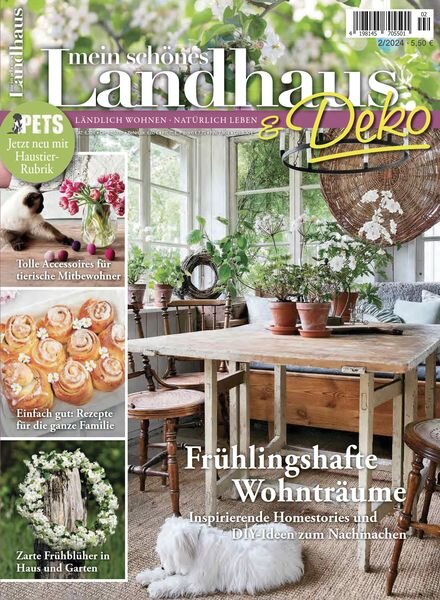 Mein schOnes Landhaus & Deko – Marz-April 2024 Cover