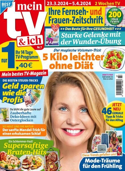 mein TV und ich – 14 Marz 2024 Cover