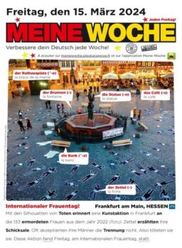 Meine Woche – 15 Marz 2024