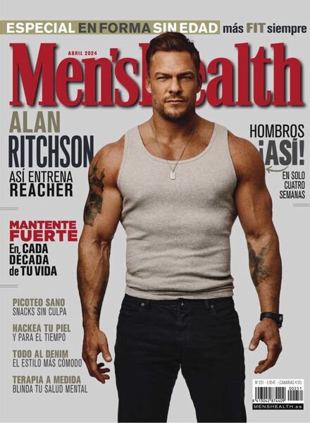 Men’s Health Espana – Abril 2024 Cover