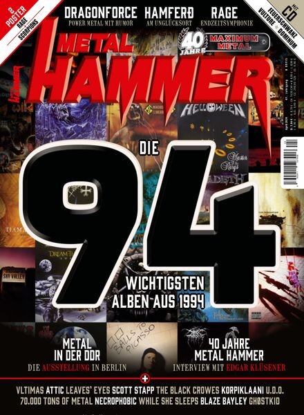 Metal Hammer Germany – April 2024 Cover