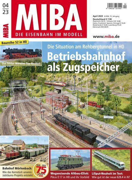 Miba Magazin – April 2023 Cover