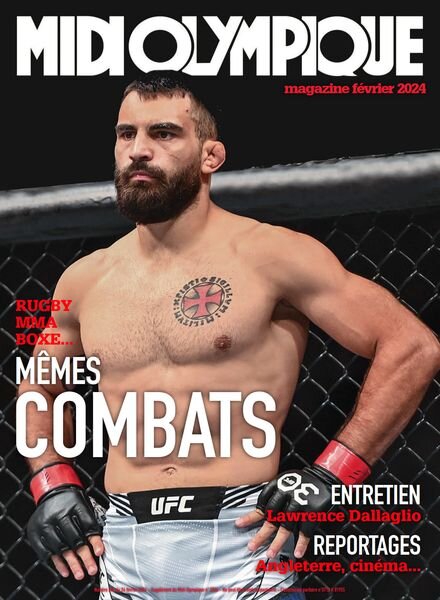 Midi Olympique Magazine – Fevrier 2024 Cover