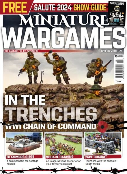 Miniature Wargames – April 2024 Cover