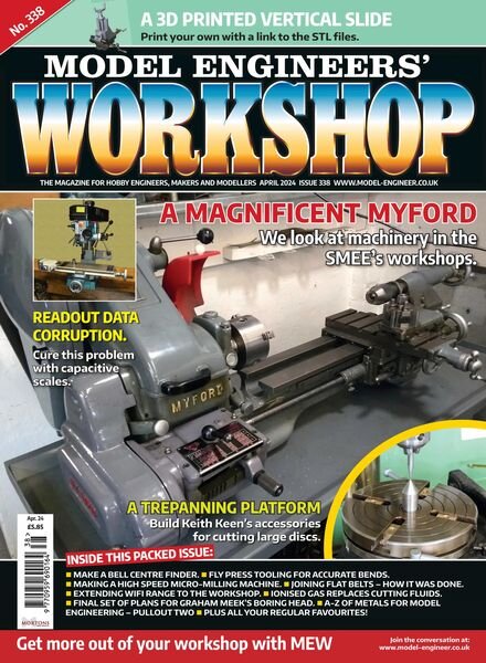 Model Engineers’ Workshop – April 2024 Cover