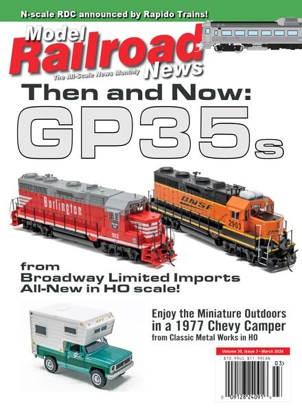 Model Railroad News – March 2024 Cover