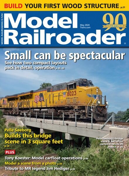 Model Railroader – May 2024 Cover