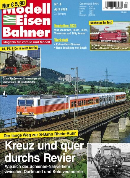 ModellEisenBahner – April 2024 Cover