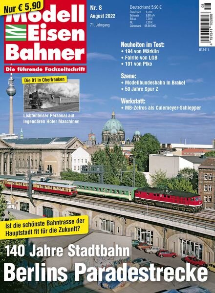 ModellEisenBahner – August 2022 Cover