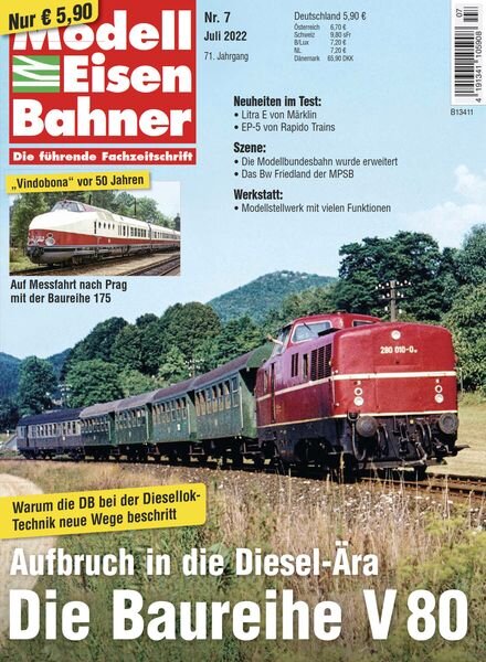 ModellEisenBahner – Juli 2022 Cover