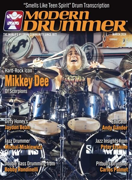 Modern Drummer Magazine – March 2024 Cover