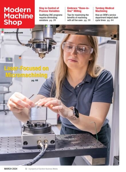 Modern Machine Shop – March 2024 Cover
