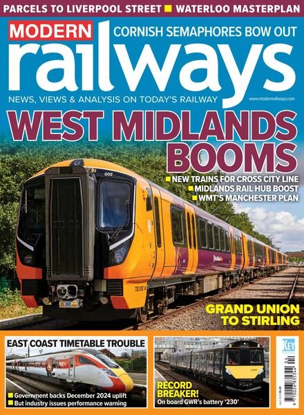 Modern Railways – April 2024 Cover