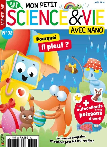 Mon Petit Science & Vie avec Nano – Avril 2024 Cover