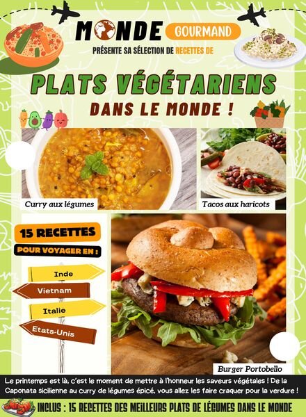 Monde Gourmand – 15 Mars 2024 Cover
